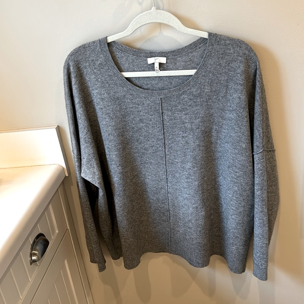 Joie, wool-cashmere mix, gray medium